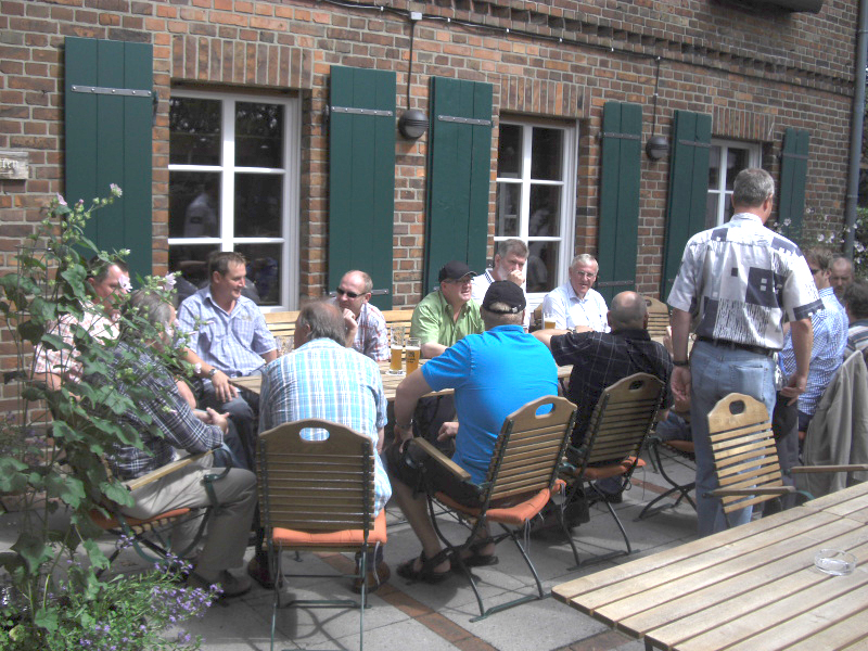 Frühschoppen im Landgasthaus Aust